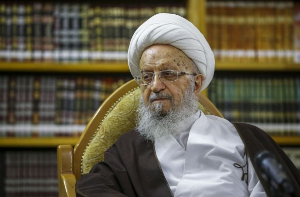 آیت الله مکارم شیرازی در بیمارستانی در تهران بستری شد