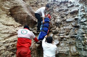 مرگ مرد ۵۰ ساله در سقوط از کوه فدلک شوشتر