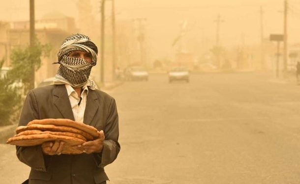 ۱۶ شهر خوزستان در احاطه گرو خاک