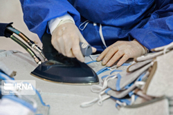 تولید غیرمجاز ماسک در مسجدسلیمان