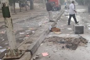 صداوسیما: در ناآرامی‌ های امروز مهاباد ۳ نفر جان باختند