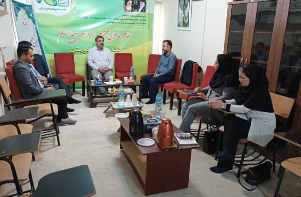 جلسه بررسی وضعیت پایگاه های خبری در خانه مطبوعات خوزستان برگزار شد+ تصاویر جلسه بررسی وضعیت پایگاه های خبری در خانه مطبوعات خوزستان برگزار شد+ تصاویر