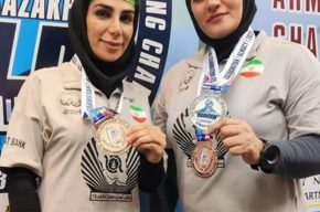 صید ۳ مدال جهانی مچ‌اندازی توسط بانوان ایران