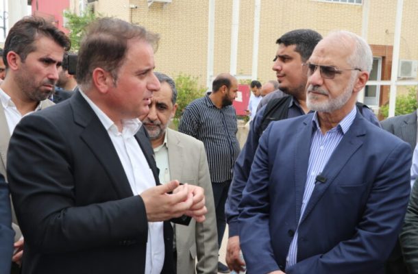 بازدید استاندار خوزستان از شهرک صنعتی شماره یک شوشتر + تصاویر