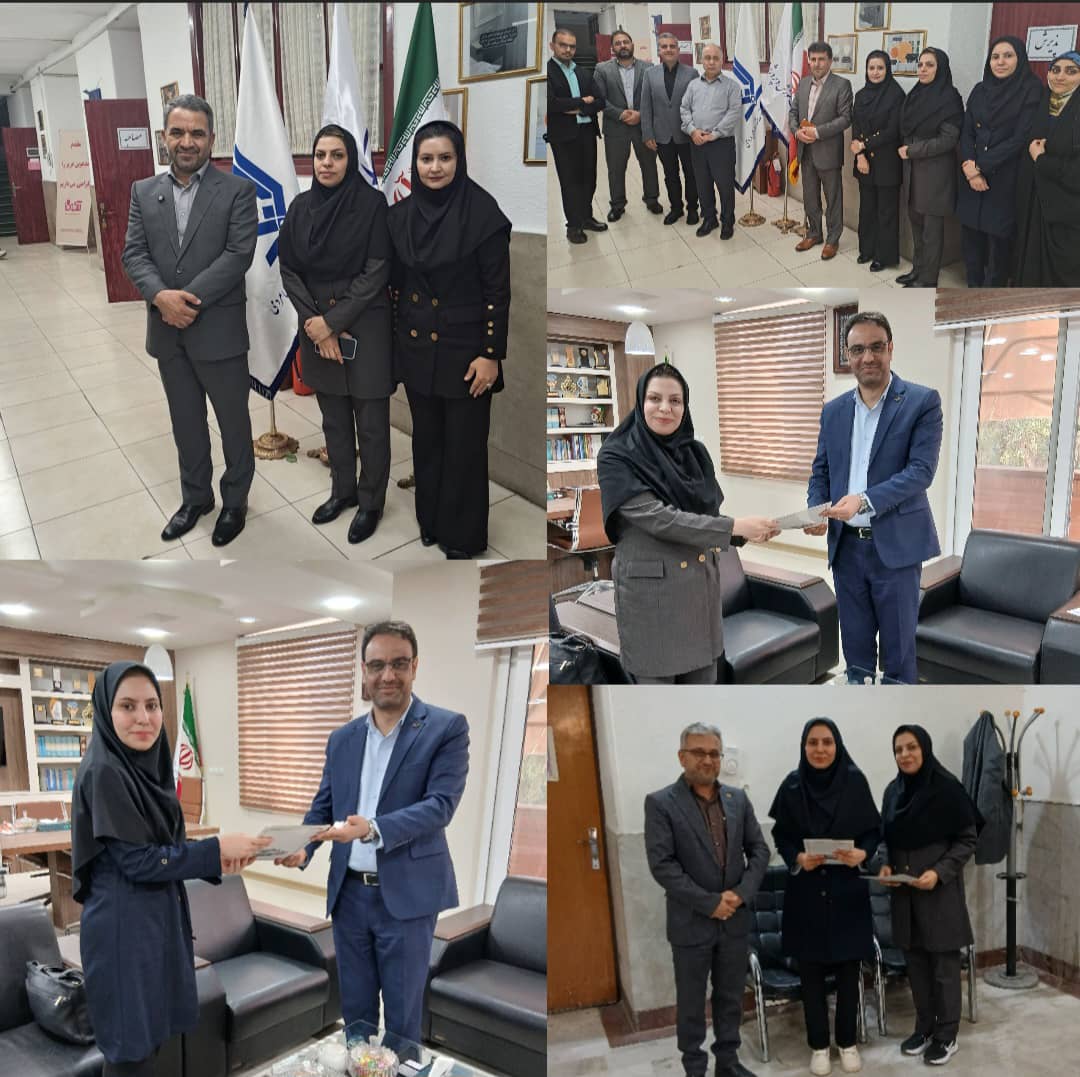 تقدیر معلمان نمونه کشوری مدارس غیردولتی توسط مدیرکل آموزش‌وپرورش خوزستان