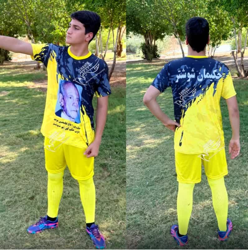 مجموعه شاهین اسپرت بهترین تولیدی در عرصه تولیدی پیراهن و شورت ورزشی در استان خوزستان