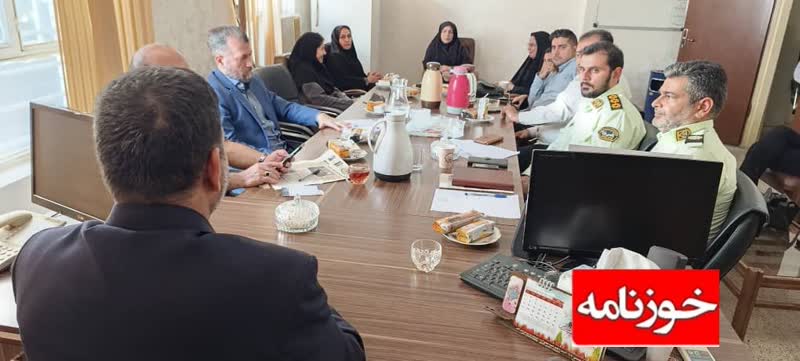 نشست هم اندیشی پلیس فتا باخبرنگاران در اداره فرهنگ و ارشاد اسلامى شهرستان شوشتر