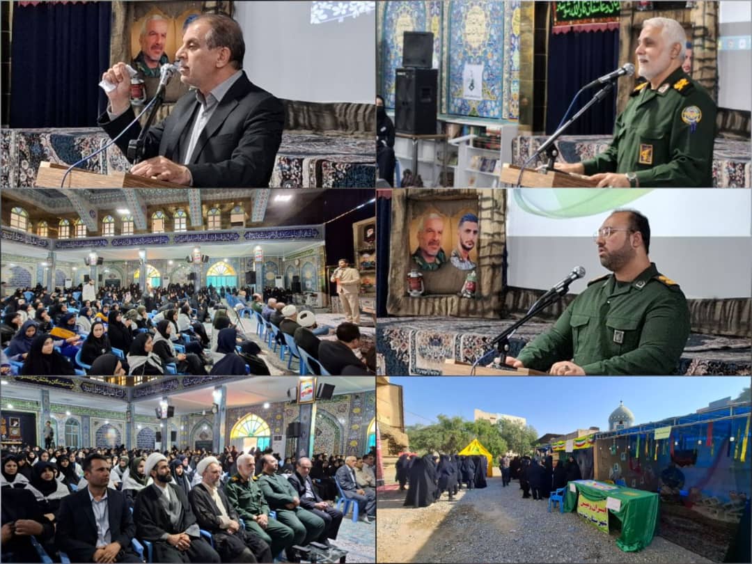 پایان نخستین یادواره شهدای دانش‌آموز شهرستان شوشتر با حضور پرشور دانش‌آموزان دختر