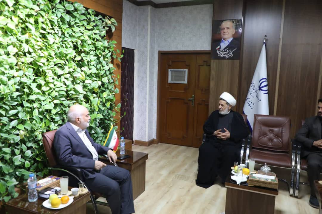 دیدار علامه جعفر ابراهیمی با استاندار خوزستان