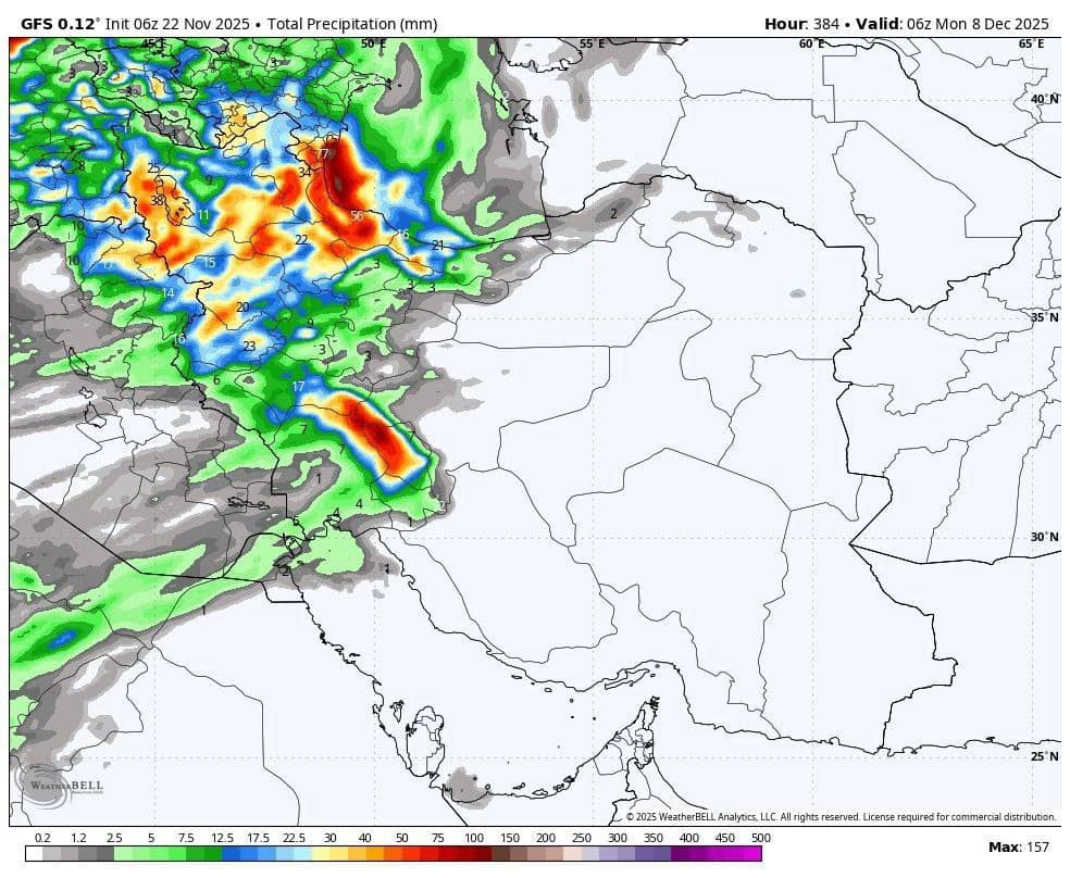 چشم‌انداز جدید سامانه‌های بارشی