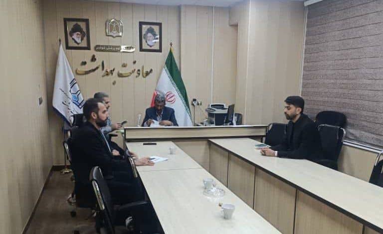 جلسه هماهنگی میان معاونت بهداشت و اداره نهضت سوادآموزی شوشتر برگزار شد