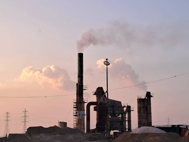 تعطیلی کارخانه آسفالت بندر امام تا رفع آلایندگی