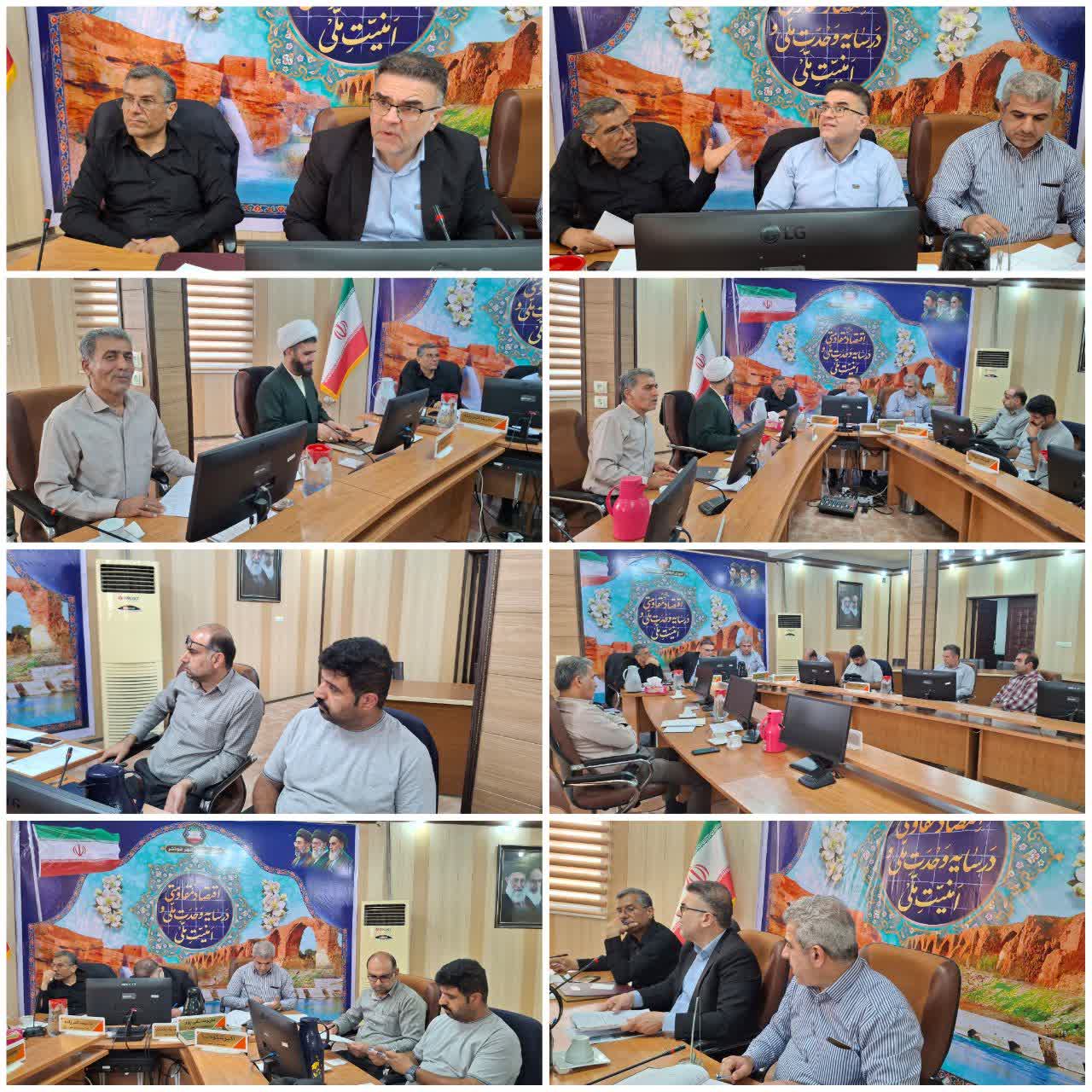 برگزاری جلسه شورای اسلامی شهرشوشتر با دستور جلسه بررسی لوایح ارسالی