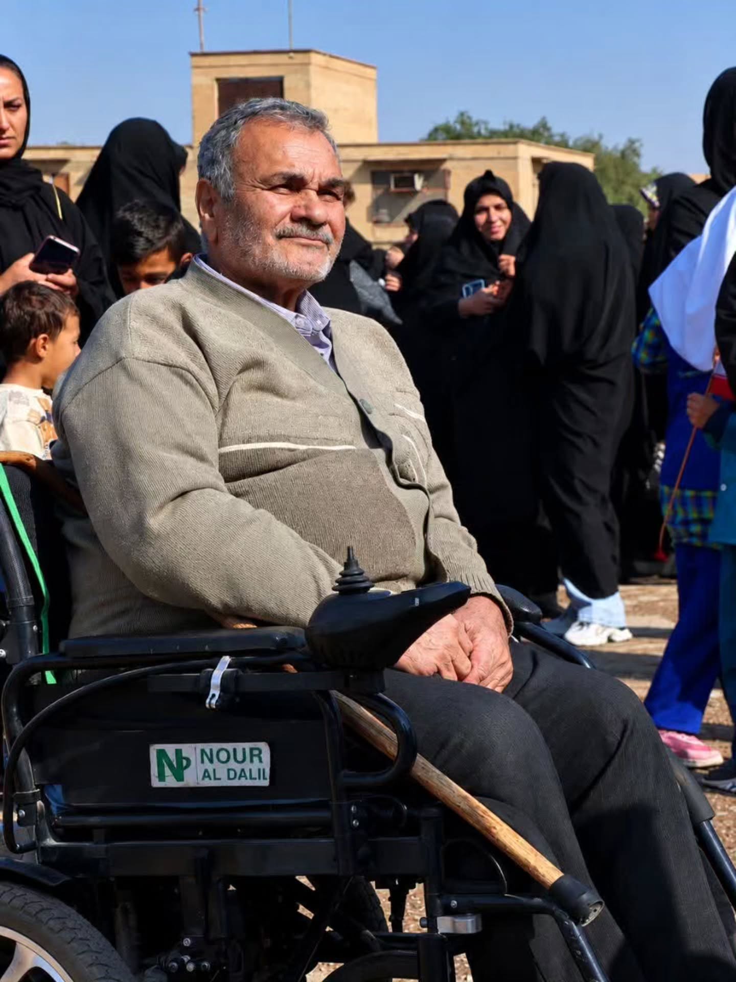 خادم الحسین دارالمؤمنین شوشتر حاج عباسعلی موسرخ‌زاده و پدر همسر مکرمه امام جمعه